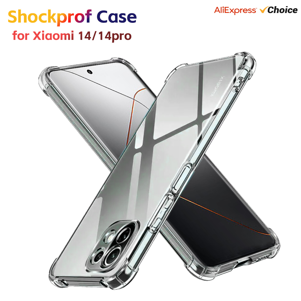 Phone Accessories Online Store - Transparent TPU Case for Xiaomi 14