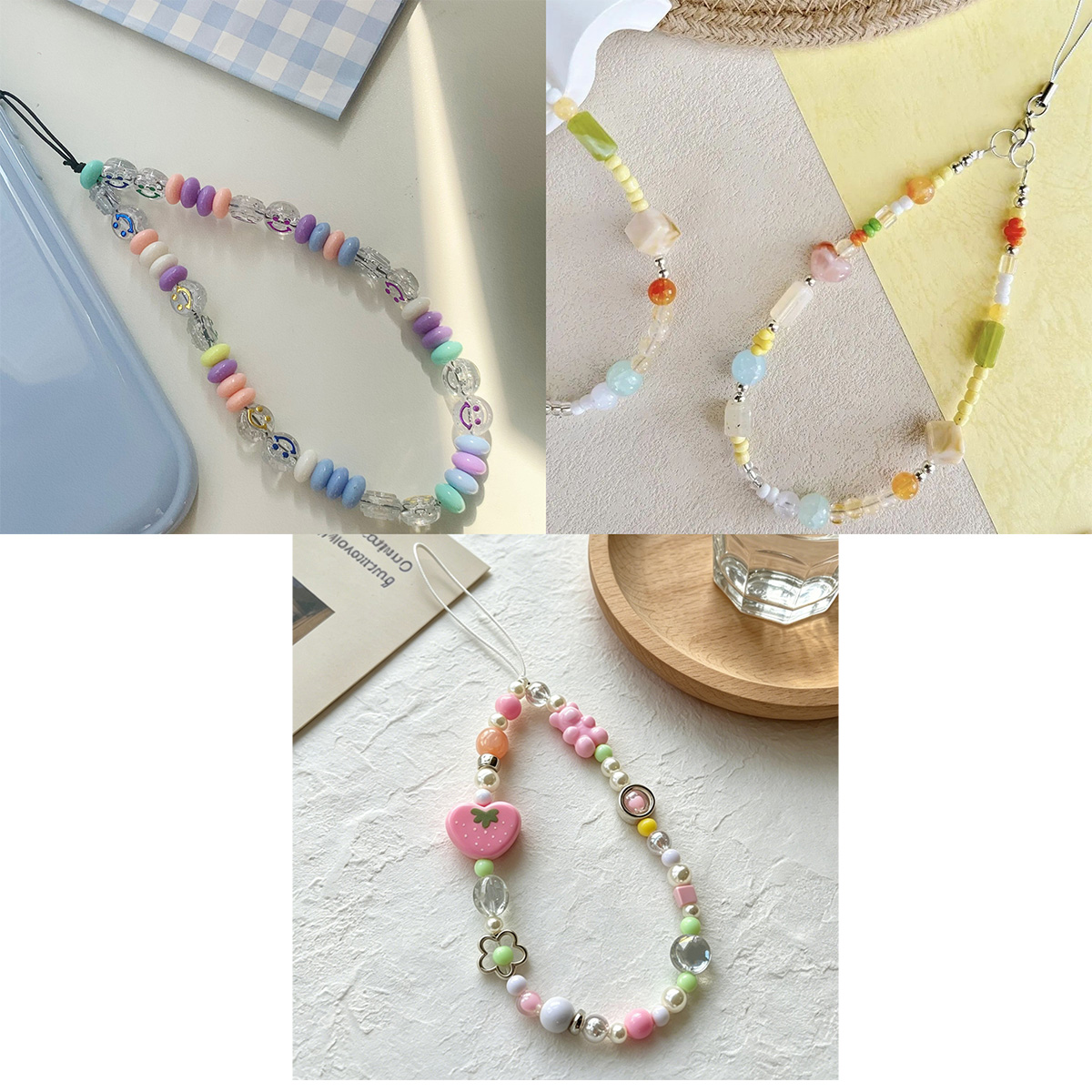 Wholesale 30pcs Orange Beads B - Phone Accessories Wholesale ulasan dan harga