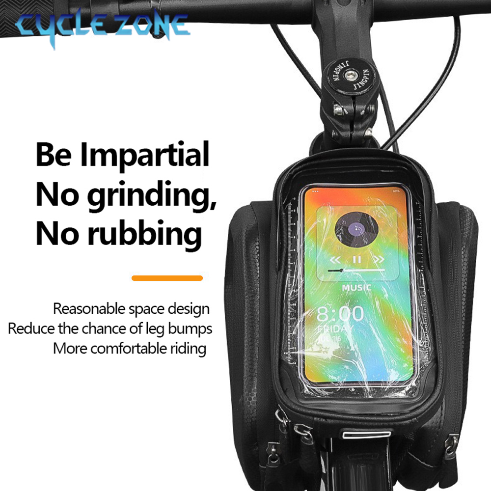 Bicycle Bags Bike Top Front Tu - Phone Zone Accessories ulasan dan harga