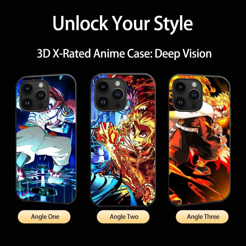 3D Lenticular Phone Cases Drag - Phone Zone Accessories ulasan dan harga