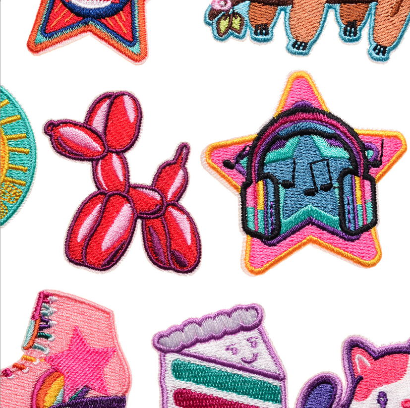 10 Pcs Food Animals Embroidery - Phone Accessories Pictures ulasan dan harga