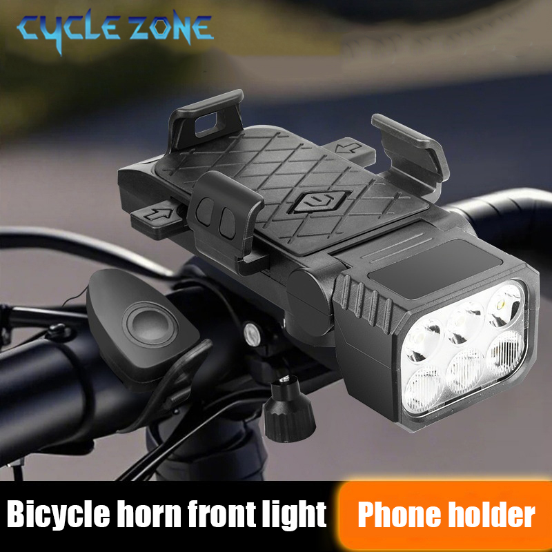 Bicycle Front Light with Horn  - Phone Zone Accessories ulasan dan harga
