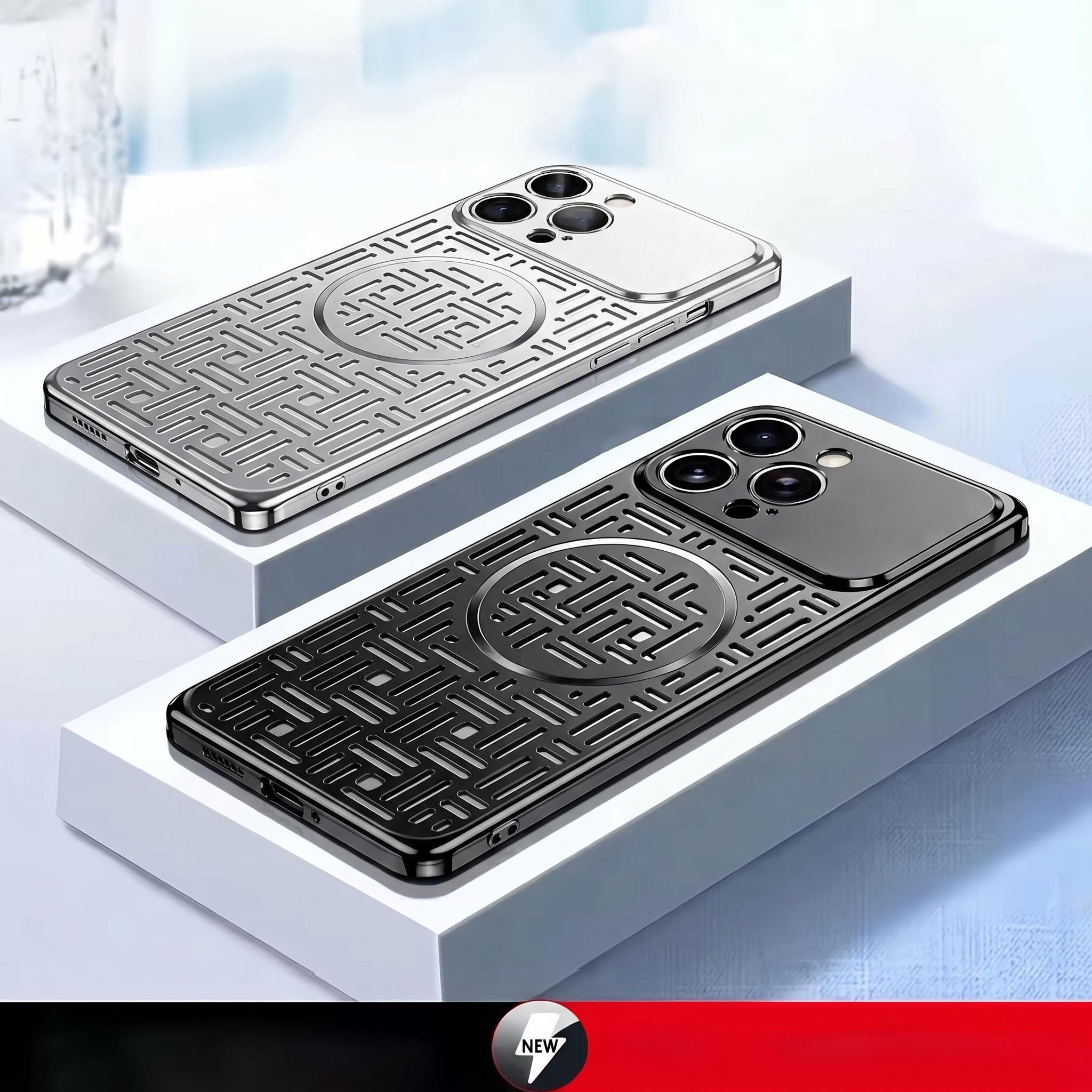 For IPhone 17 Pro Max phone ca - огляд і ціна Heat Dissipation Case
