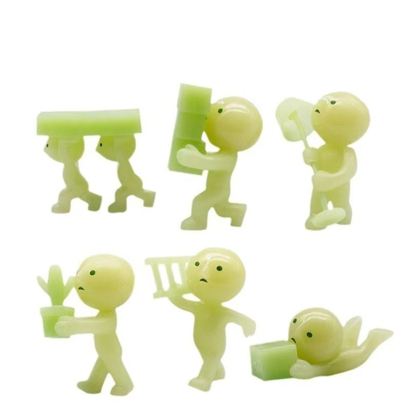 Noctilucent Green Doll 1pcs 2p - Phone Accessories Sonny Angel ulasan dan harga