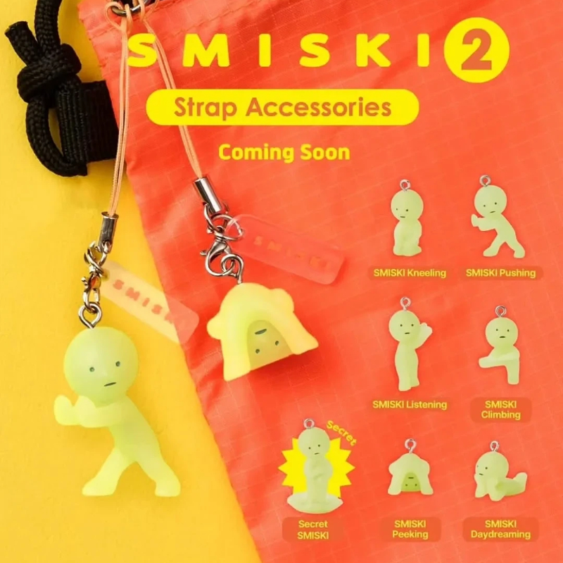 Genuine Smiski Ornament V2 Ser - Phone Accessories Sonny Angel ulasan dan harga