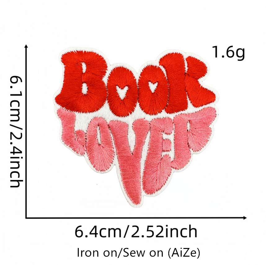 10 Pcs Books Iron On Sew On Em - Phone Accessories Pictures ulasan dan harga