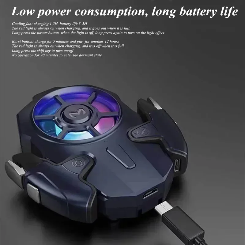 AK03 MEMO Mobile Phone ABS L1R - Gaming Trigger Phone ulasan dan harga