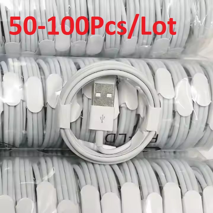 50-100pcs/lot USB Cable For Ip - Phone Accessories Wholesale ulasan dan harga